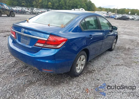 2014 Honda Civic Lx from USA, damaged, VIN 2HGFB2F54EH541995